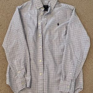 Like new boys button up shirt